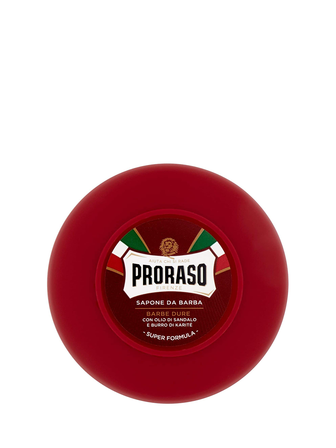 sapone ciotola rossa